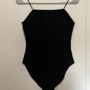 Wild Fable Black woman Bodysuit